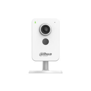 Camera supraveghere WiFi & PoE de interior Dahua C2K‑P, 2MP, WiFi 6, IR 30 m, Detectie AI persoane/vehicule, Comunicare bidirectionala, Alarma sunete anormale, Mod confidentialitate, Bluetooth pairing, H.265, Slot microSD