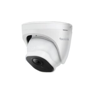 Camera supraveghere IP Dome Reolink RLC-520A P324, 5MP, IR 30 m, 4 mm, microfon, detectie persoane/vehicule, slot card, PoE