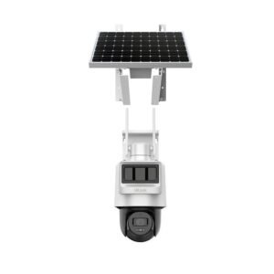 Camera supraveghere PTZ rotativa GSM 4G LTE Hikvision HiLook PTZ-N2C200I-K/4G/C05S10, 2 MP, PIR + Radar 12 m, 2.8 mm, IR 30m, microfon si difuzor, acumulator 50.76 Wh, panou solar, slot card