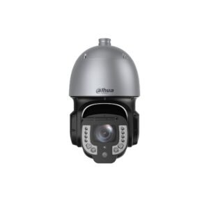 Camera supraveghere rotativa exterior IP Speed Dome PTZ cu iluminare tripla Dahua WizMind SD8X842FA-HNF, 8 MP, 6-252 mm, laser 600 m/IR 120 m/lumina calda 50 m, slot card, PoE