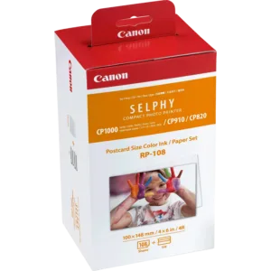 Canon RP-108  Set cerneala color + hartie 100 x 148 mm, 108 coli – Default Title