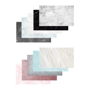 Caruba Marble Set fundal 10 modele din hartie plastifiata 57 x 87cm – Default Title