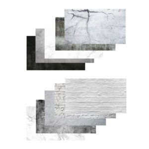 Caruba Stone Set fundal 10 modele din hartie plastifiata 57 x 87cm – Default Title