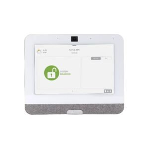 Centrala alarma wireless Qolsys All-In-One IQ 4, 4 partitii, 128 zone, 7 inch, touchscreen, 8 MP, 868 MHz, WiFi, 4G/LTE, Bluetooth, microfon si difuzor, acumulator back-up, Z-Wave