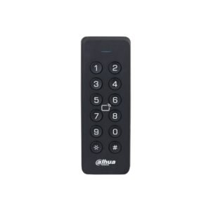 Cititor control acces de exterior Dahua ASR2101H, 13.56 Mhz, IC card/cod PIN, RS-485/Wiegand, tamper