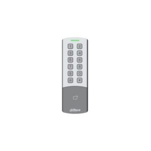 Cititor control acces standalone WiFi Dahua ASI1201M-MEW, card IC/ID/Desfire, 13.56 MHz, 125 kHz, PIN, RS-485/Wiegand, 10.000 utilizatori, montaj aplicat