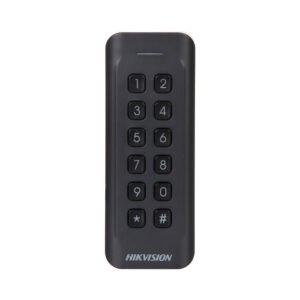 Cititor de proximitate cu tastatura RFID Hikvision DS-K1802EK, EM, 125 KHz, interior/exterior