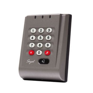 Cititor de proximitate cu tastatura Soyal AR 757 HBR, cod PIN, 1024 cartele, 3000 evenimente, 12 V