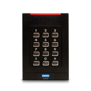 Cititor de proximitate HID 921N, Wiegand, 13.56 MHz, card, cod PIN, interior/exterior
