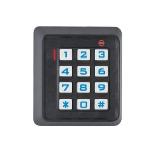 Cititor de proximitate stand alone cu tastatura Silin SK-30EM-BK, EM 125KHz, Wiegand 26, 2000 utilizatori, anti-sabotaj, negru