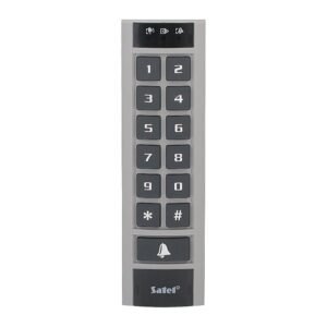 Cititor de proximitate standalone Satel PK-01, EM 125 kHz, 50 utilizatori, tastatura