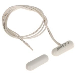 Contact magnetic lateral Satel B-1P, aparent, NC, alb