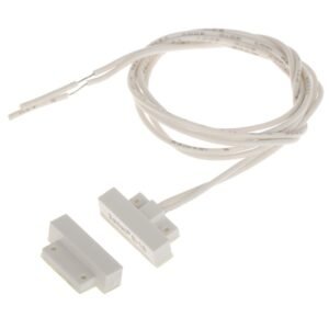 Contact magnetic lateral Satel B-1S, aparent, NC, alb
