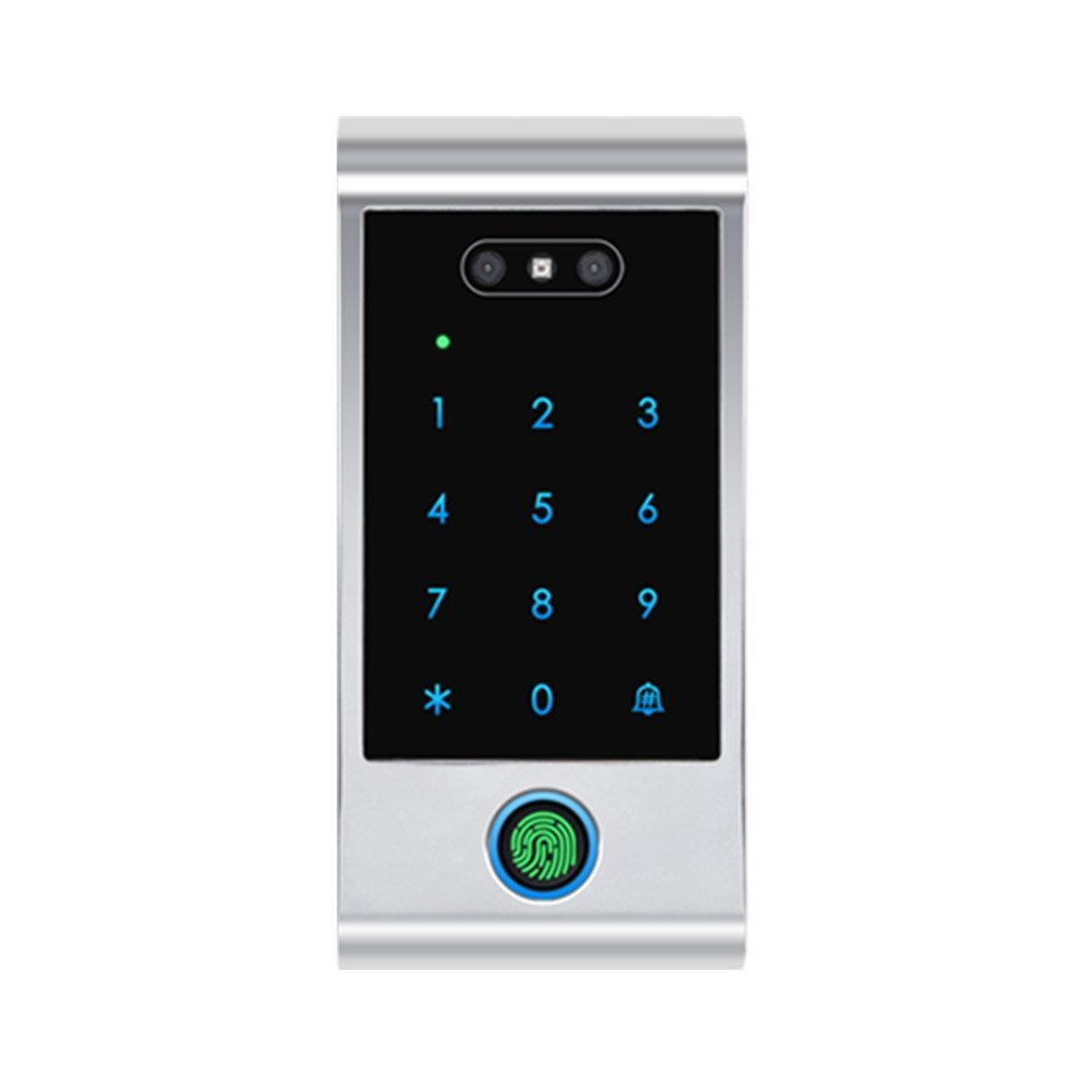 Control acces WiFi cu recunoastere faciala Secukey VF6-WIFI, amprenta, cod PIN, card EM/Mifare, aplicatie Tuya, 5800 utilizatori
