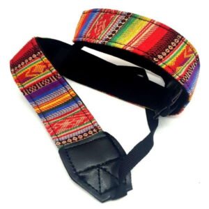 Curea aparat foto textil multicolor Color 1 – Default Title