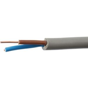 Cablu electric de cupru CYY-F 2×1.5 mmp / m