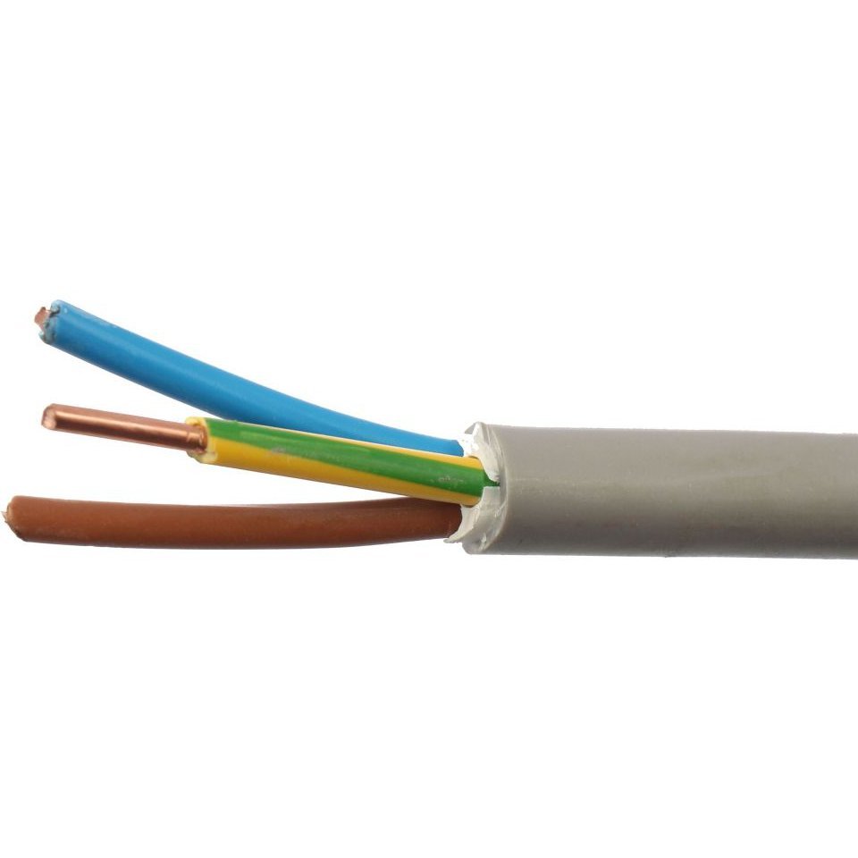 Cablu electric de cupru CYY-F 3×6 mmp / m