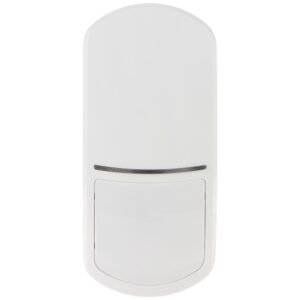 Detector de miscare digital dual PIR si MW Satel SLIM-DUAL-PRO, 20×24 m, 90 grade, ajustabil, tamper, anti-masking, creep zone, alb, suport inclus