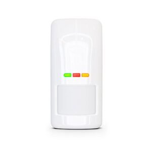 Detector de miscare exterior digital dual PIR si MW Satel OPAL PRO, 15 m, 100 grade, senzor crepuscular, antimasking, creep zone, pet immunity 20 kg, alb