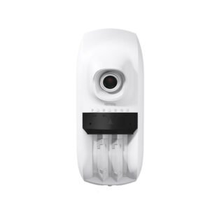 Detector de miscare exterior dual PIR cu camera video Paradox HD88, 1 MP, IR 10 m, PIR 12×12 m, 91×110 grade, Ethernet/WiFi, pet immunity