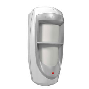 Detector de miscare exterior dual PIR Paradox Digigard DG85, 11×11 m, 90 grade, pet immunity, suport inclus