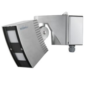 Detector de miscare exterior dual PIR Optex REDWALL-V SIP-404-IP-BOX, 40×4 m, 24 zone, antimasking, IP/PoE