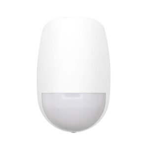 Detector de miscare PIR si MW Hikvision AX PRO DS-PDD12P-EG2, 12 m, 85.9 grade, 52 zone, pet immunity 30 kg, creep zone, grad 2