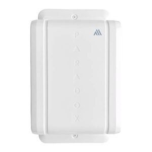 Detector de miscare wireless exterior tip perdea dublu PIR Paradox PMD780M, 3-12 m, pet immunity, senzor de temperatura, 868 MHz