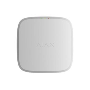Detector de temperatura wireless adresabil cu sirena Ajax FireProtect, EN54, 868.0 – 922.0 MHz, tamper, 95dB, alb