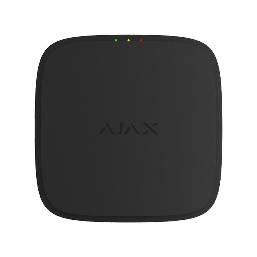 Detector de temperatura wireless adresabil Ajax FireProtect, EN54, 868.0 – 922.0 MHz, negru