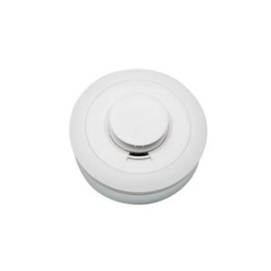 Detector wireless radio de fum si temperatura DSC NEO PowerG+ PGP8976, 868 Mhz, sirena 85 dB, autonomie 6 ani, detectie temperatura fixa/rata de crestere