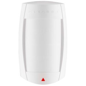 Detector de miscare dual PIR Paradox Digigard DG75+, 11×11 m, 90 grade, Digital Shield, pet immunity