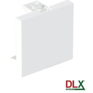 Capac fals pentru aparataj 45×45 mm (2 module) – DLX DLX-245-48
