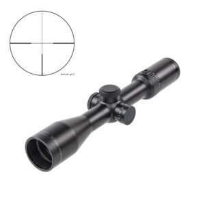 Luneta de arma pentru vanatoare Delta Titanium HD 1.5-9×45, reticul 4AS (Mil) iluminat