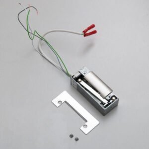 Yala electromagnetica incastrabila DORCAS-50N305-424 simetrica, reversibila, 24Vcc, inox, 800Kgf