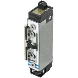 Incuietoare electromagnetica DORCAS-99NF305-412-PRE incastrabila pentru usi cu deschidere sub presiune, fail secure, monitorizare