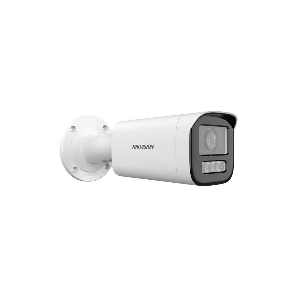 Camera supraveghere exterior IP Hikvision Dual Light DS-2CD1623G2-LIZU, 2MP, 2.8 – 12 mm, IR/lumina alba 50 m, microfon, slot card, PoE