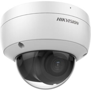 Camera IP dome Hikvision DS-2CD2166G2-ISU, lentila 2.8mm, 6 Megapixel, IR 30m, microfon integrat, IP67, IK10