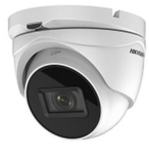 Camera dome 4 in 1 Hikvision DS-2CE79H8T-AIT3ZF, 5MP, lentila 2.7mm – 13.5mm varifocala motorizata, IR 60m, OSD, IP67