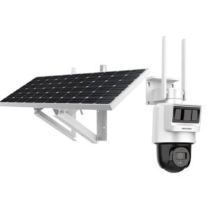 Camera PT IP 4G Hikvision DS-2DE2C400IWG-K/4G/C09S20, 4MP, lentila 2.8mm, IR 30m, audio, PIR+Radar, panou solar, acumulator , IP66