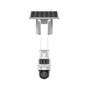 Camera supraveghere IP Speed Dome PT GSM 4G HikVision DS-2DE2C400IWG-K/4G/C05S10, 4 MP, 2.8 mm, IR 30 m, microfon, difuzor, slot card, acumulator, panou solar, auto-tracking
