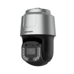 Camera supraveghere IP Speed Dome rotativa PTZ Hikvision DarkFighter DS-2DF8C842IXG1-ELW, 8 MP, IR 500 m, 7.5 – 315 mm, detectie faciala / vehicule, slot card, auto tracking, zoom optic x42, PoE