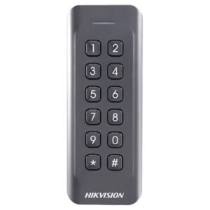 Cititor de proximitate Hikvision DS-K1802EK cu tastatura si cartele EM 125Khz