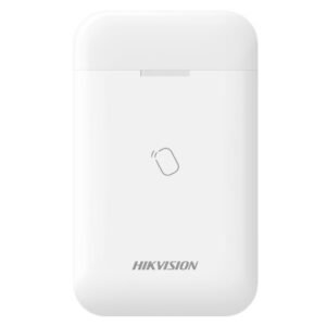 Cititor card wireless AX PRO Hikvision DS-PT1-WE, 868 MHz, comunicare bidirectionala, Tri-X tehnologie wireless