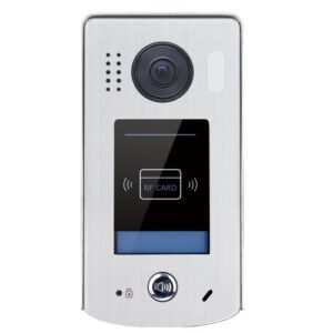 Post de apel video cu cititor de proximitate si lentila Fisheye, cu montare aplicata DT611-ID-FE