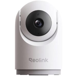Camera supraveghere wireless rotativa IP WiFi 6 Reolink E331, 5 MP, IR 12 m, 4 mm, slot card, microfon si difuzor, detectie AI miscare/om/animal/plans