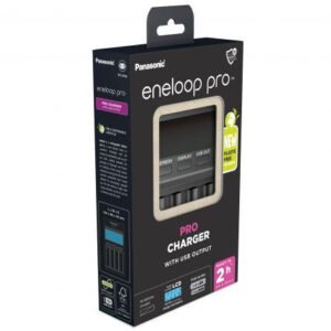 Eneloop Professional BQ-CC65E Incarcator cu LCD si USB – Default Title