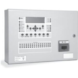 Centrala de incendiu cu 4 bucle Kentec ENH63484 14* cu 48 LED-uri de zona, montaj ingropat