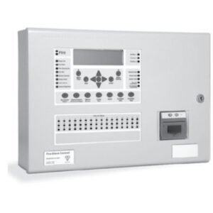 Centrala de incendiu cu 2 bucle Kentec ENH63962 03 cu 96 LED-uri de zona, montaj aparent
