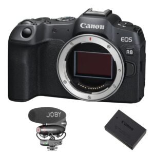 Canon EOS R8 Aparat Foto Mirrorless Full Frame + Acumulator de rezerva – Default Title